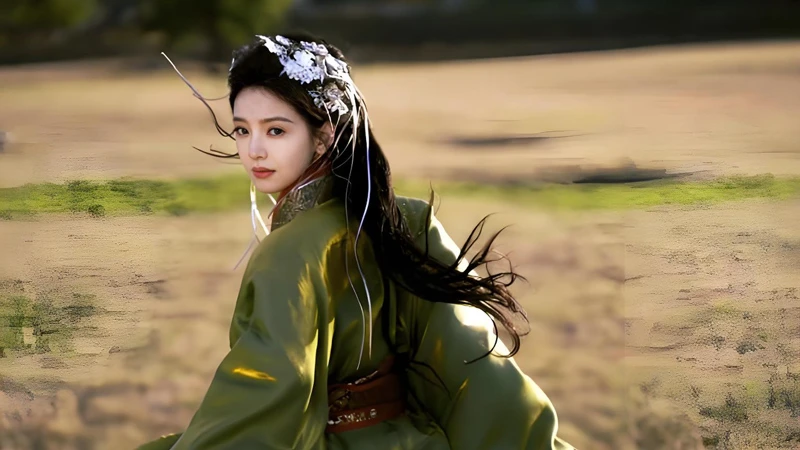 The Quiet Power of Zhang Ruonan’s Green Warring States Robe