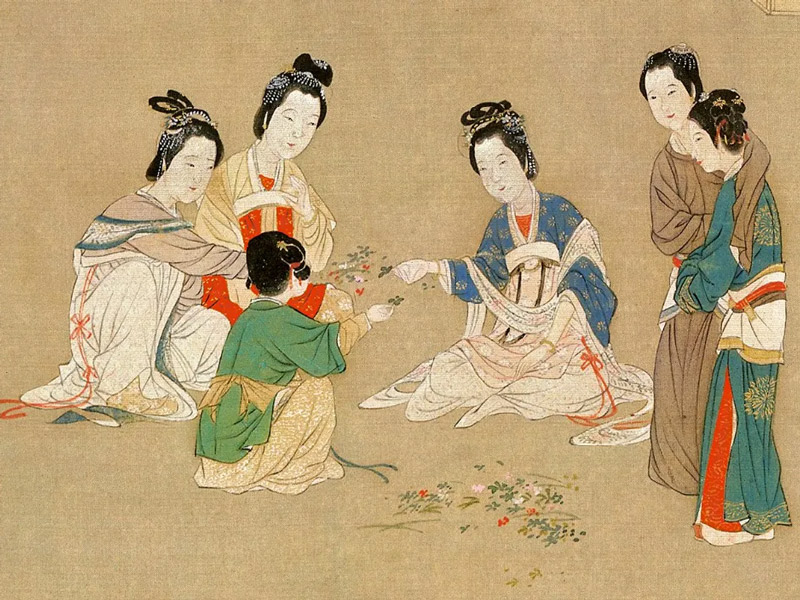 What Games Filled the Days of Ancient China's Secluded Women?