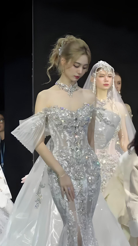 Xu Yiyang’s Show-Stopping Moments at Bridal Fashion Week