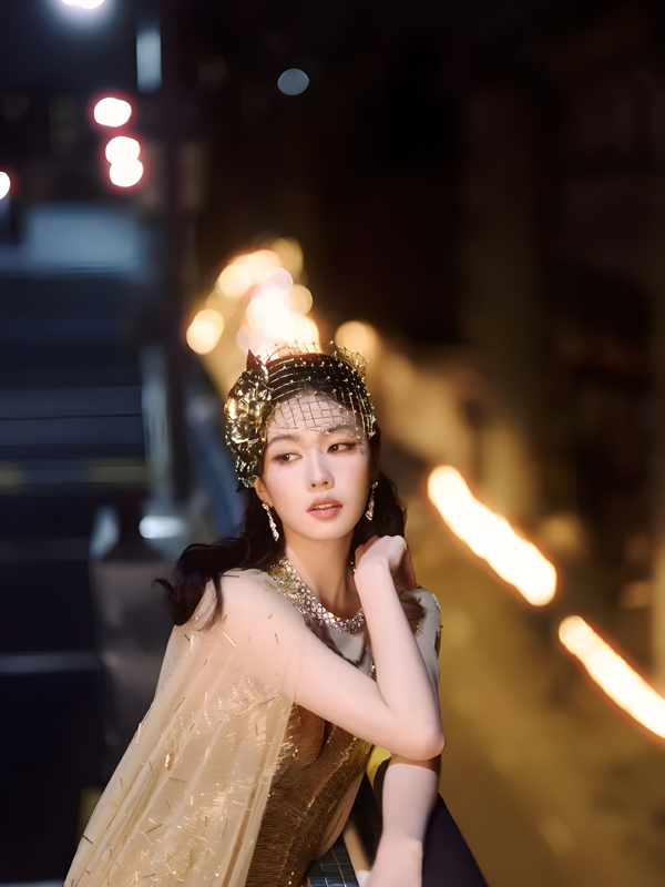 Bai Lu's Golden Dress: Is This the Ultimate Urban Queen Look?