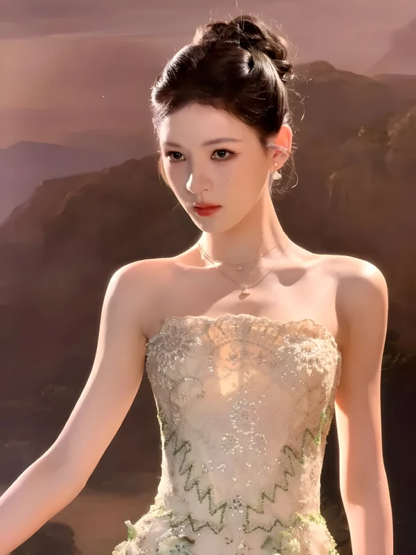 Can a Dress Capture an Entire Medieval Garden?
