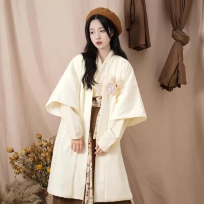 Women Winter Hanfu Song Dynasty Style Thickened Set