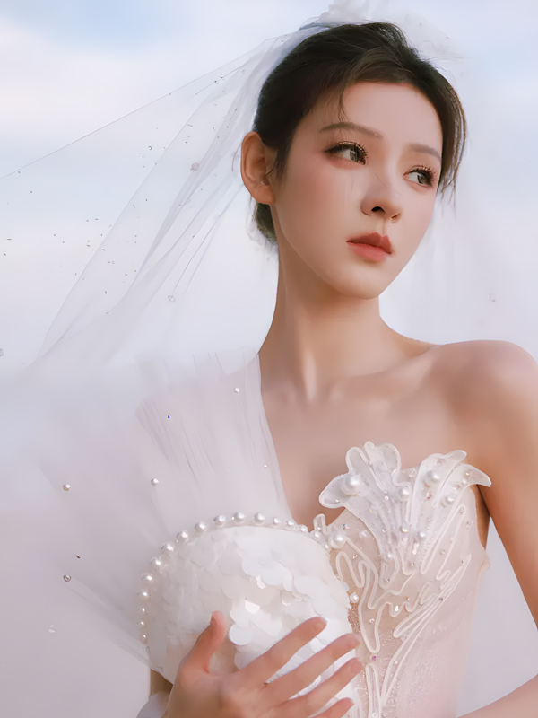 Zhang Yuxi’s Ocean-Inspired Gown Redefines Bridal Fashion