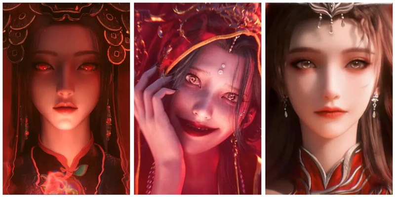 3 Red Wedding Gown Ghosts Define Chinese Anime Horror