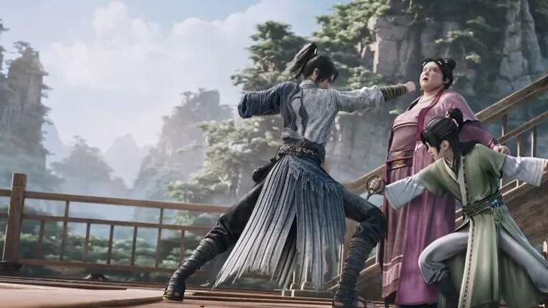 A Fist's Lesson in Justice in Sword of Coming 2