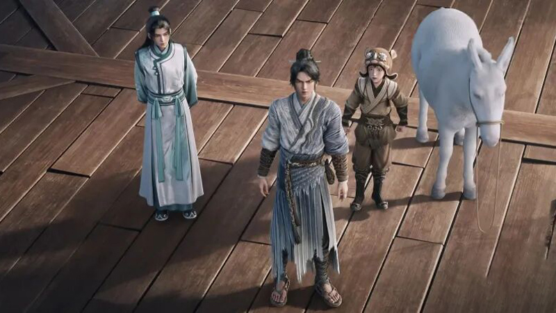 A Fist's Lesson in Justice in Sword of Coming 2