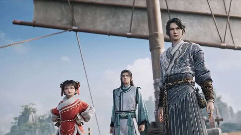 A Fist's Lesson in Justice in Sword of Coming 2