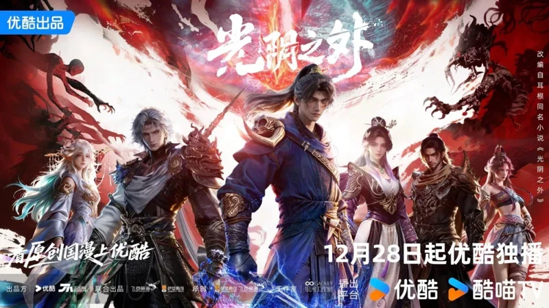 Beyond Time's Gaze: Youku's Record-Breaking Wasteland Cultivation Anime