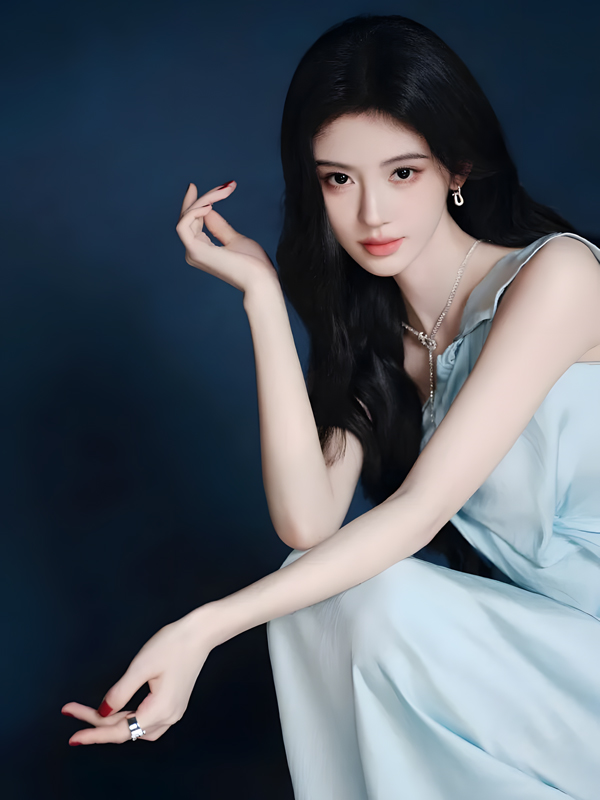 Ju Jingyi’s Ice-Blue Gown on the Red Carpet