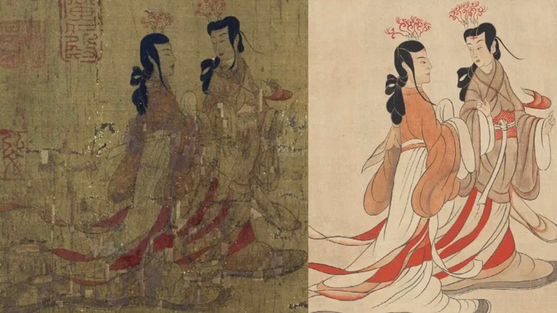 Lin Yun's Wei-Jin-Inspired Look in The Road to Glory