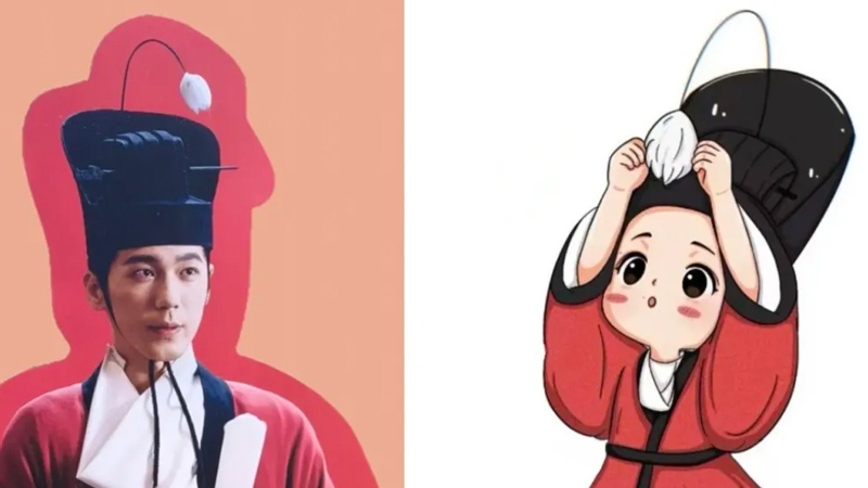 The Cat Teaser on Bai Yu's Head in Swords into Plowshares