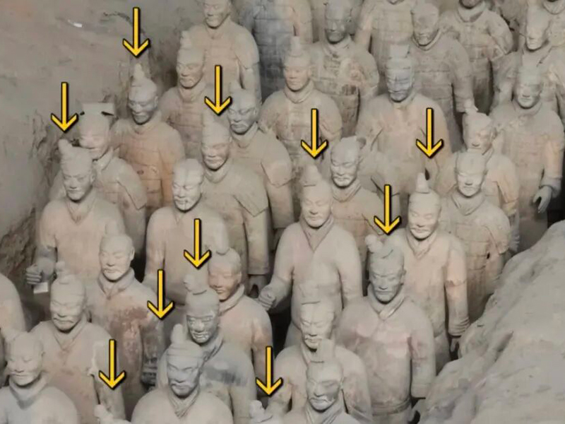 Why Are the Warriors' Topknots Tilted in Back to the Past?