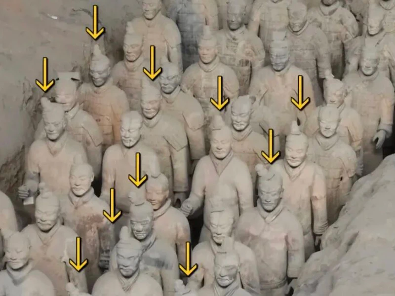 Why Are the Warriors' Topknots Tilted in Back to the Past?