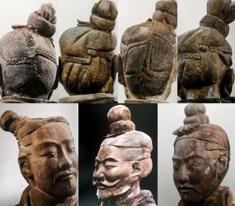 Why Are the Warriors' Topknots Tilted in Back to the Past?