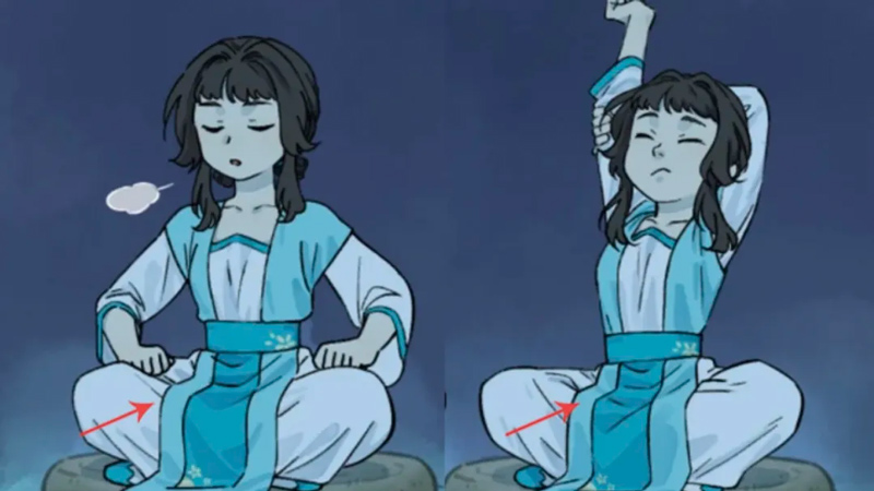 Why Did Ancient Robes Have That Hanging Cloth?