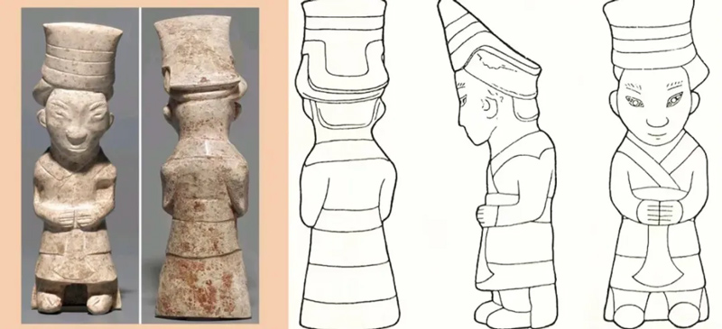 Why Did Ancient Robes Have That Hanging Cloth?