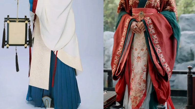 Why Did Ancient Robes Have That Hanging Cloth?