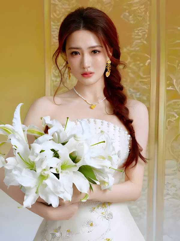 Xu Lu’s Embroidered Gown Blends Heritage and Modernity