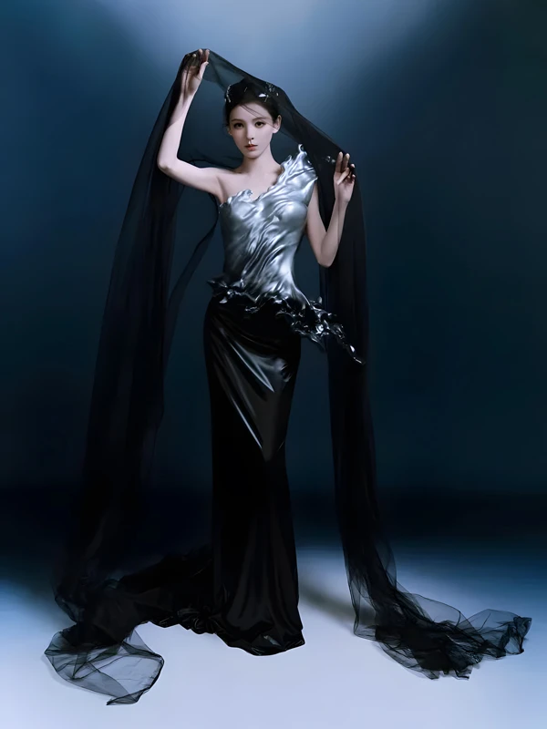 Zhang Yuxi’s Bold Cyberpunk Style Leap