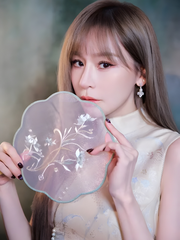 Cyndi Wang Shines in Modern Cheongsam Look