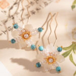 Hanfu Floral Hairpin New Chinese-Style Vintage Hair Accessory