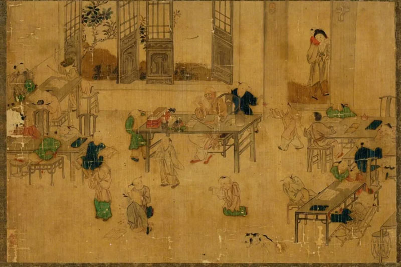 How Students in Ancient China Spent Their School Breaks