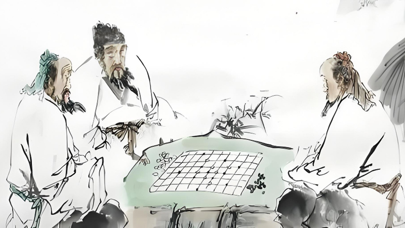 4 Ancient Toys for Chinese Scholars Office Leisure