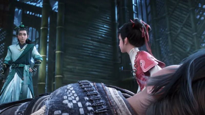Chen Ping’an vs Little Fengdu in Sword of Coming