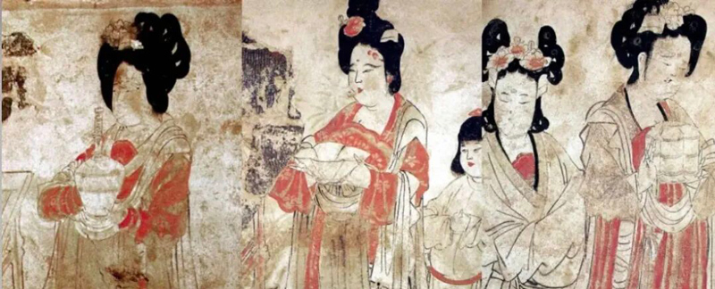 Classical Proportions in Hanfu Flower Hairstyles