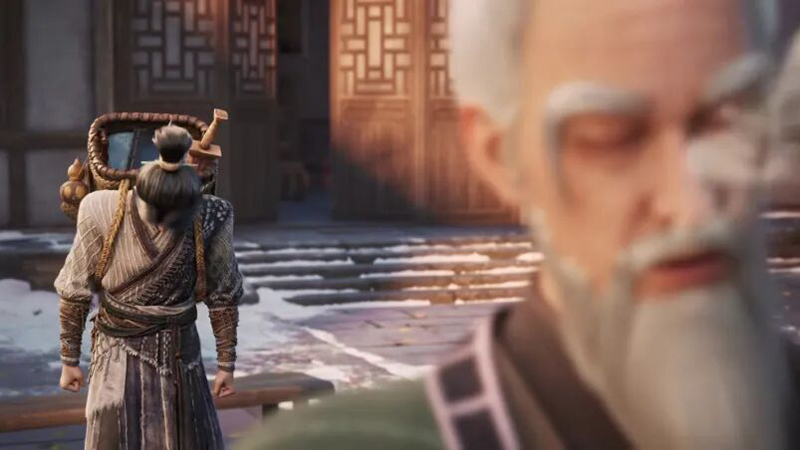 Old Man Yang Takes the Incense Kid in Sword of Coming