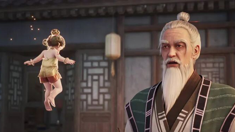 Old Man Yang Takes the Incense Kid in Sword of Coming