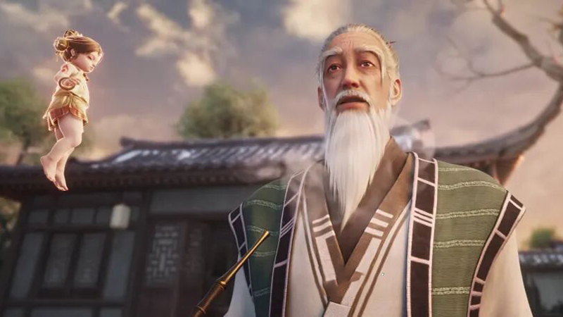 Old Man Yang Takes the Incense Kid in Sword of Coming