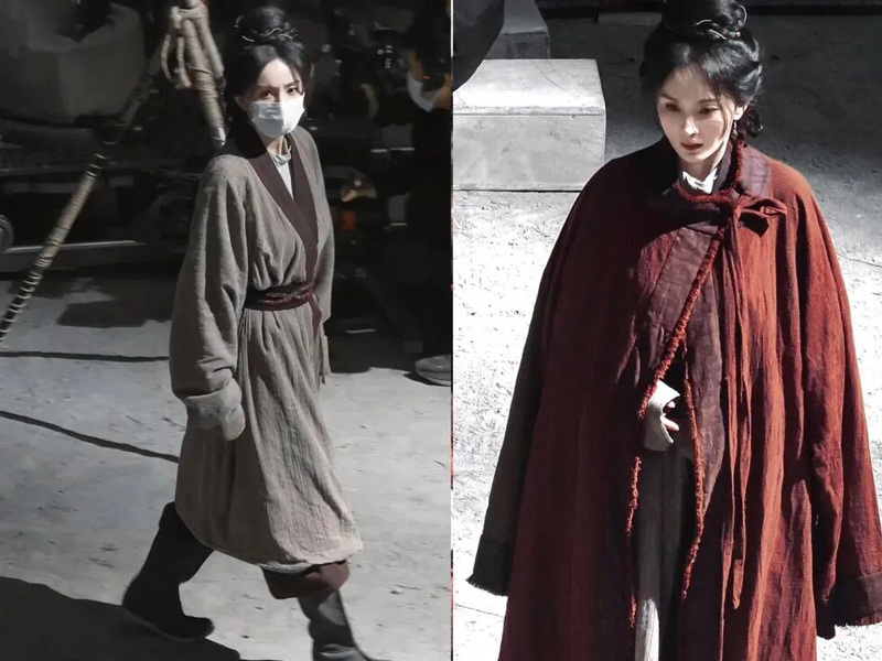 Why Yang Mi Wears Her Robe Unusually