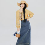 Women Casual Hanfu Outfits for Spring Outings in a Vacation Style