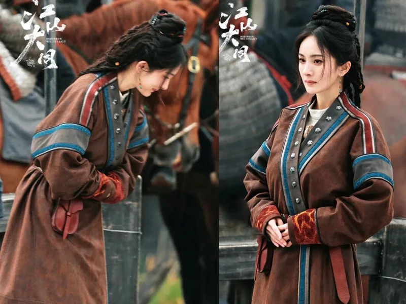 Yang Mi’s Unique Wei‑Jin Costume