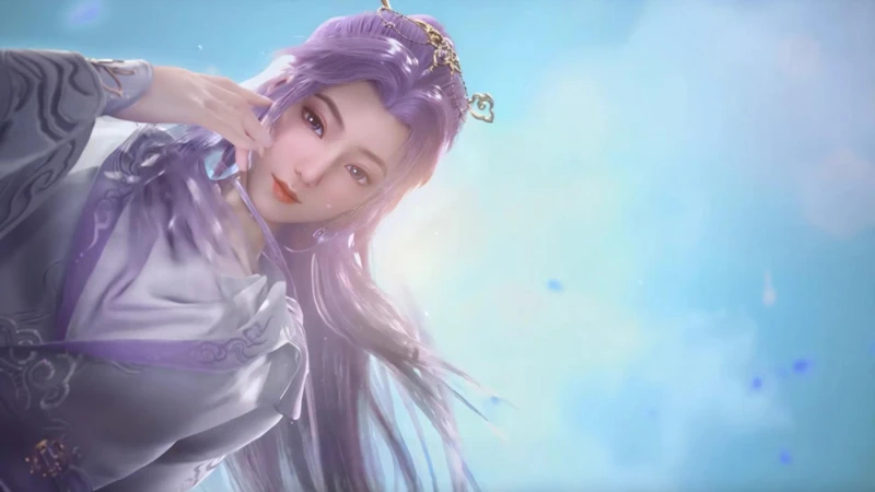 5 Stunning Purple-Haired Female Characters