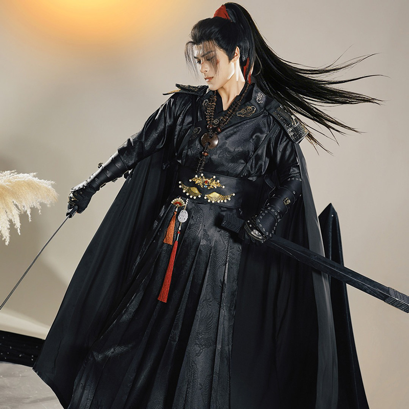 Black-Wuxia-Hanfu-Cosplay-Men-Xianxia-Style-Costume-Set-1 Black Wuxia Hanfu Cosplay Men Xianxia-Style Costume Set