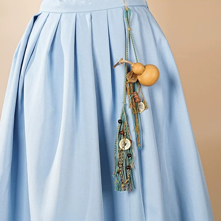 Hanfu Gourd Charms Bag Charms Round-Neck Robe Accessories Wuxia Waist Ornaments