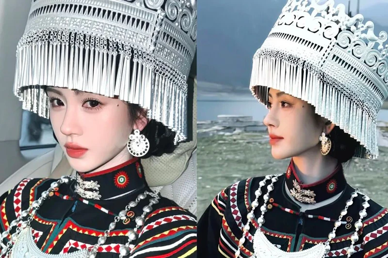 Ju Jingyi’s Yi Ethnic Silver Crown