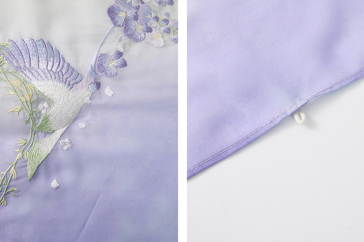 Women Hanfu Round-Neck Robe Tang Dynasty-Style Casual Wear
