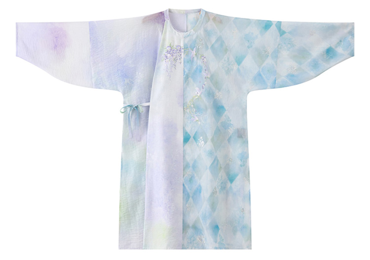 Women Hanfu Round-Neck Robe Tang Dynasty-Style Casual Wear