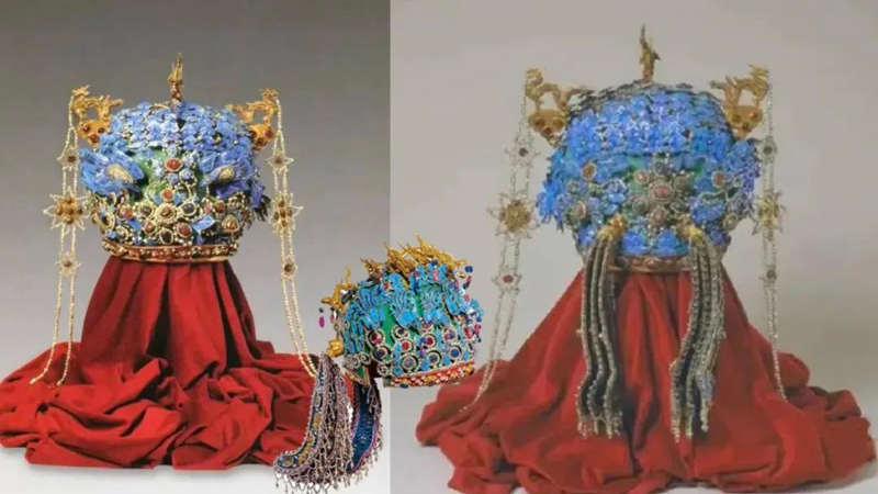 Yang Zi’s Wedding Crown in The Mo