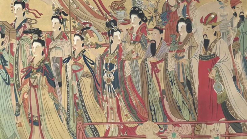 Divine Mural-Inspired Look of Bai Lu in The First Jasmine