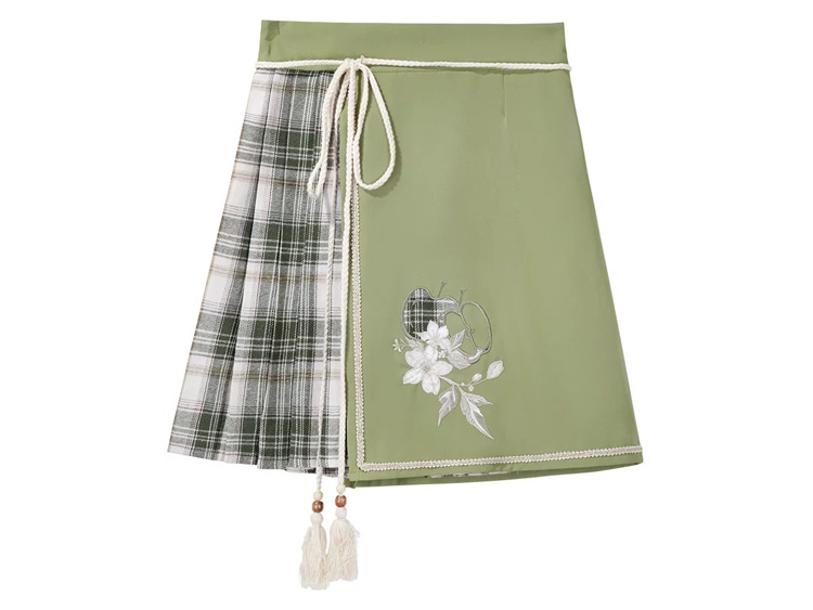 New Chinese-Style Academic-Inspired Fashionable Women Hanfu Set Summer Casual Wear