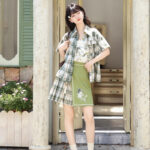 New Chinese-Style Academic-Inspired Fashionable Women Hanfu Set Summer Casual Wear