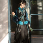 Women Fashionable Hanfu Martial Arts-Style Casual Loose Set