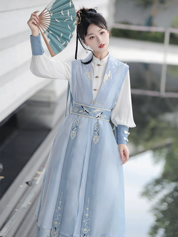 Women Ruqun Spring Traditional Costume Wuxia Style