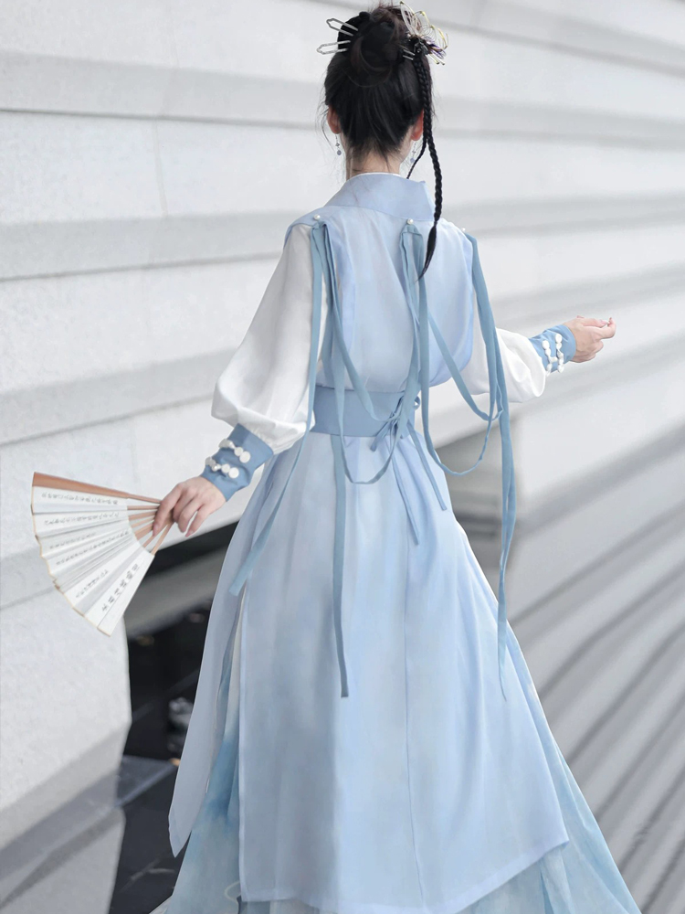 Women Ruqun Spring Traditional Costume Wuxia Style