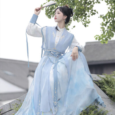 Women Ruqun Spring Traditional Costume Wuxia Style