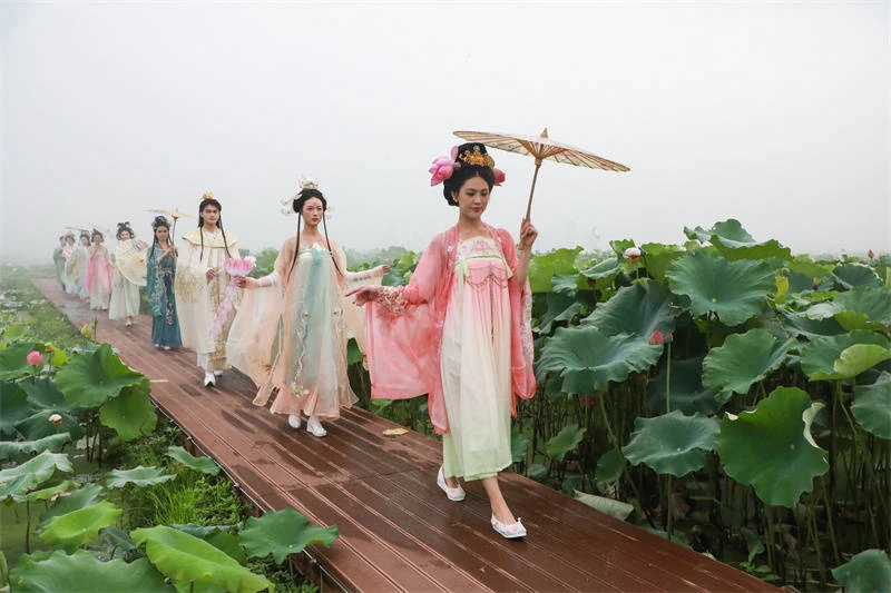 Guangchang Lotus Festival: Hanfu and Qipao Activities 1